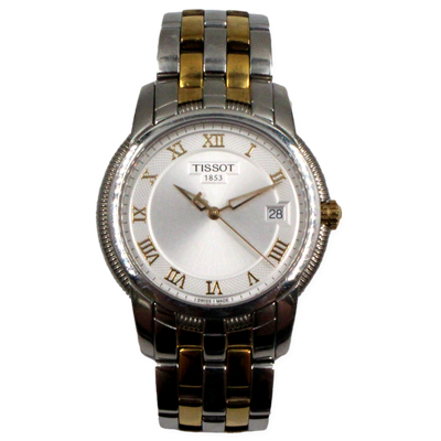 Tissot Ballade III 2017 Gold Over Steel With Date 39mm Pre-Owned