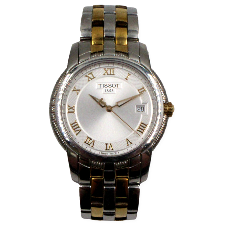 Tissot Ballade III 2017 Gold Over Steel With Date 39mm Pre-Owned