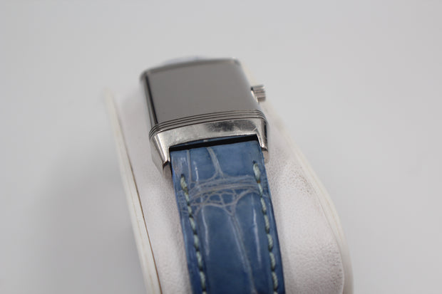 Pre-Owned Jaeger-LeCoultre Reverso Ladies 2007 Single Face In Steel 20x33mm Pre-Owned