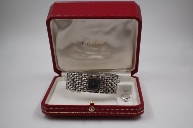 Pre-Owned Cartier Panthere Ruban 1999 Mother-Of-Pearl 21X21MM Pre-Owned