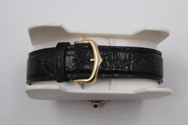 Cartier Vendome Godron Paris 1970s Bubble Back, Paris Dial 33MM Pre-Owned