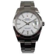 Rolex Datejust 2004 Smooth Bezel Stainless Steel 41mm Pre-Owned