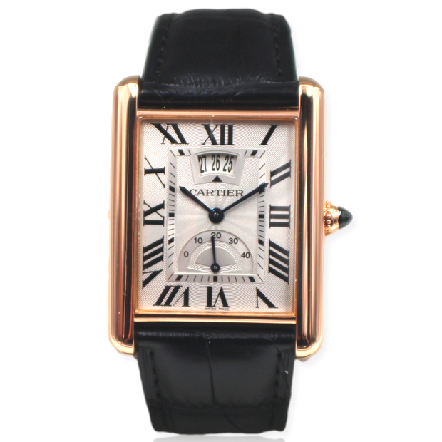 Pre-Owned Cartier Tank Louis XL 2012 18K Rose Gold 30mm Pre-Owned