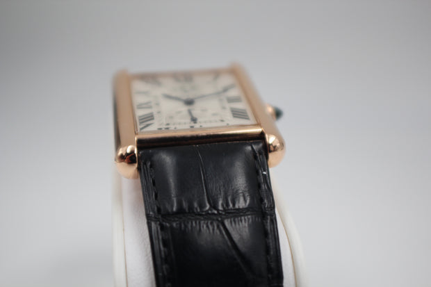 Pre-Owned Cartier Tank Louis XL 2012 18K Rose Gold 30mm Pre-Owned