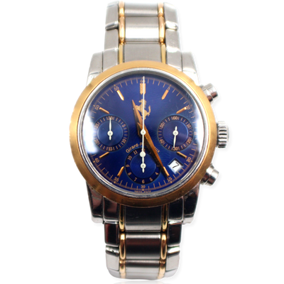Pre-Owned Girard Perregaux Ferrari Chronograph 2000s 18K Rose Gold & Steel 38mm Pre-Owned