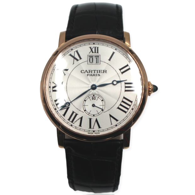 Rotonde de Cartier 2010 18K Rose Gold 42mm Pre-Owned