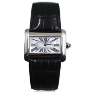 Pre-Owned Cartier Tank Divan 2000s Stainless Steel 32 x 25mm Pre-Owned