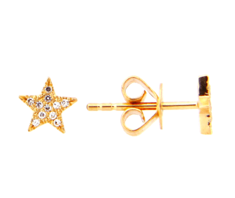 Mark Areias Jewelers Jewellery & Watches Diamond Star Stud Earring .05CTW