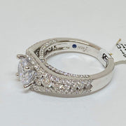 Mark Areias Jewelers Jewellery & Watches Fana Round Diamond Pave Engagement Semi Mounting Ring 14KW 1.41CTW