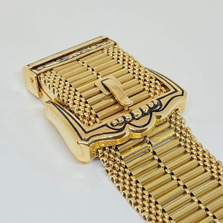 Gruen watch online and bracelet set