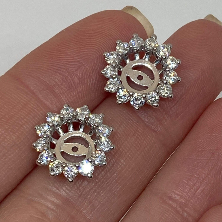Mark Areias Jewelers Jewellery & Watches Large Round Diamond Jacket Halo Circlette's 18KW 1.76CTW VS G-H