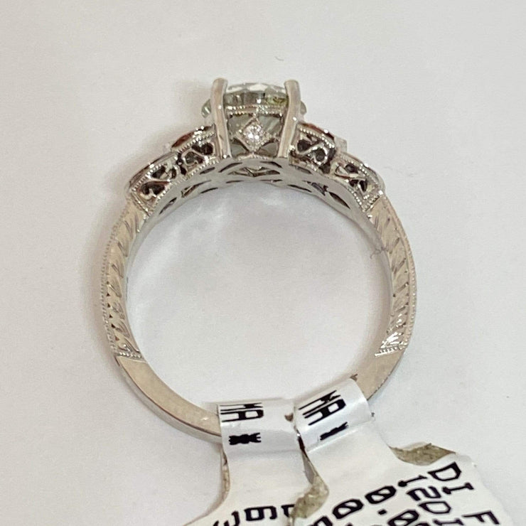 Mark Areias Jewelers Jewellery & Watches Old European Cut Diamond Antique Style Engagement Wedding Ring 1.22CT 18KW