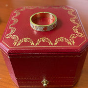 Mark Areias Jewelers Jewellery & Watches Pre-Owned Cartier Love Diamond Screw Band Ring .31CTW 18KY 59 8.75 Box/Papers