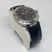 Mark Areias Jewelers Jewellery & Watches Pre-Owned Cartier Pasha Stainless Steel & Platinum Auto GMT Power Reserve Watch
