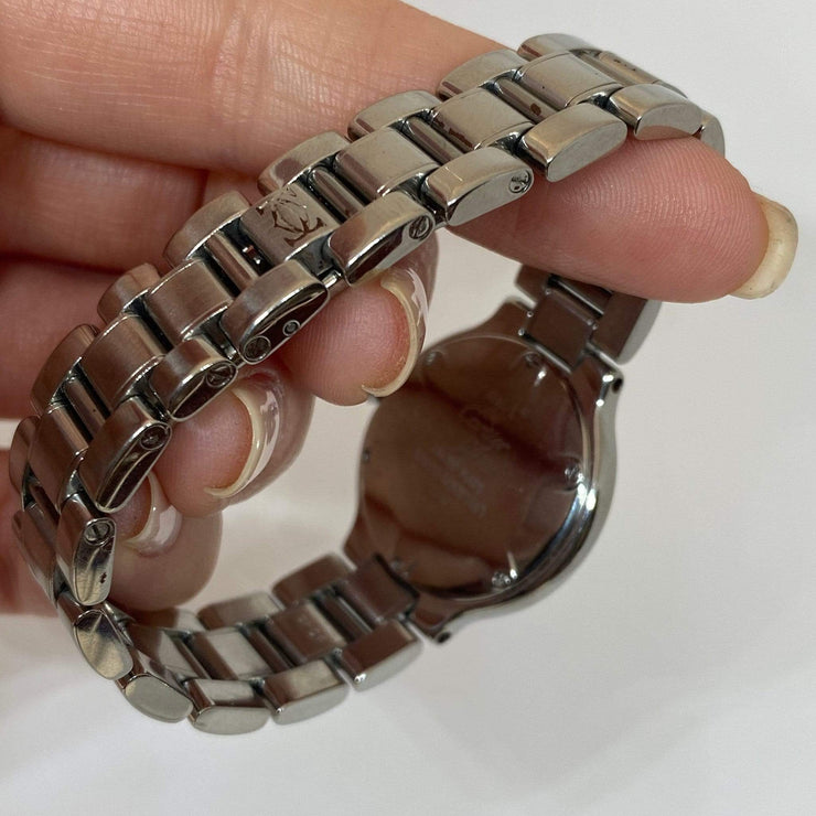 Mark Areias Jewelers Jewellery & Watches Pre-Owned Cartier Small Lady's Must 21 Stainless Steel Bracelet Watch Quartz 28mm