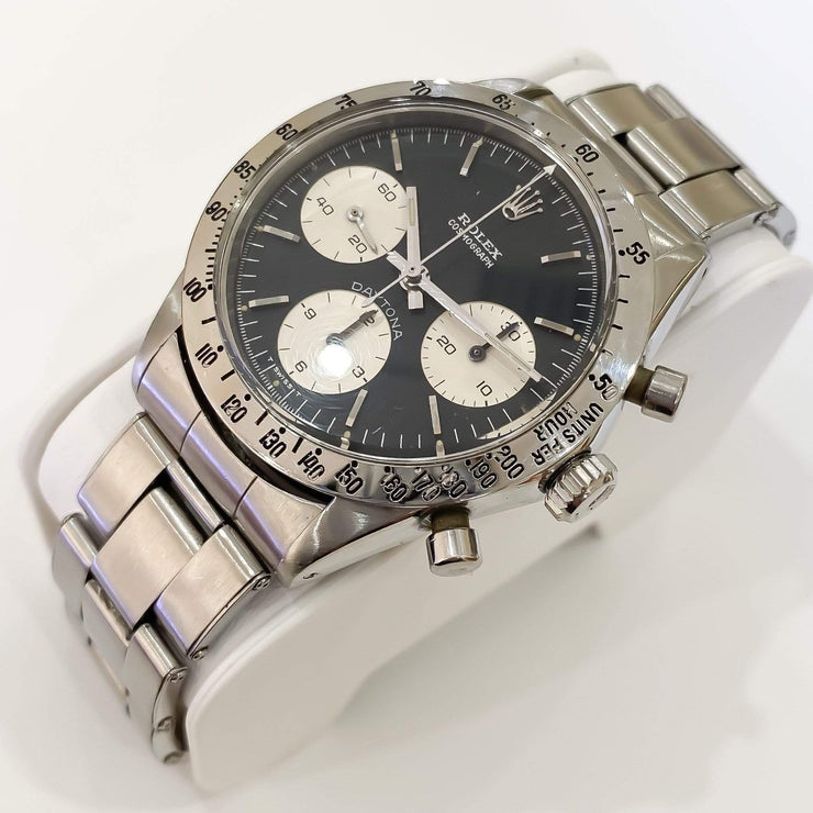 Mark Areias Jewelers Jewellery & Watches Pre-Owned Rare Collectible Paul Newman Rolex Daytona Steel Black Dial 6262 1970