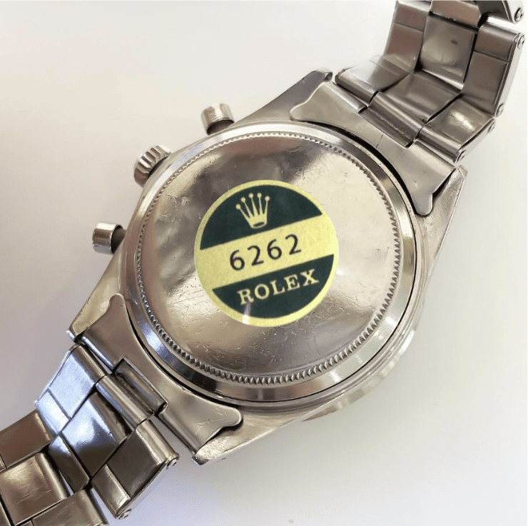 Mark Areias Jewelers Jewellery & Watches Pre-Owned Rare Collectible Paul Newman Rolex Daytona Steel Black Dial 6262 1970