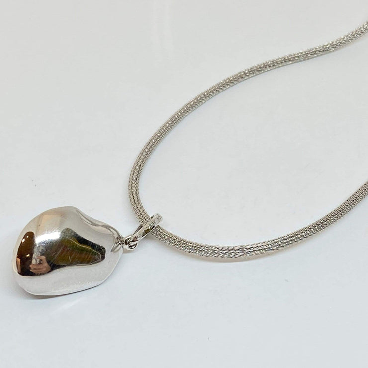 Mark Areias Jewelers Jewellery & Watches Tahitian Baroque Pearl & Diamond Freeform Pendant Enhancer 14K White Gold