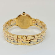 Mark Areias Jewelers Jewellery & Watches Trinity Cartier Lady's Watch on Bracelet 18K Tri-Tone Gold Quartz 27mm