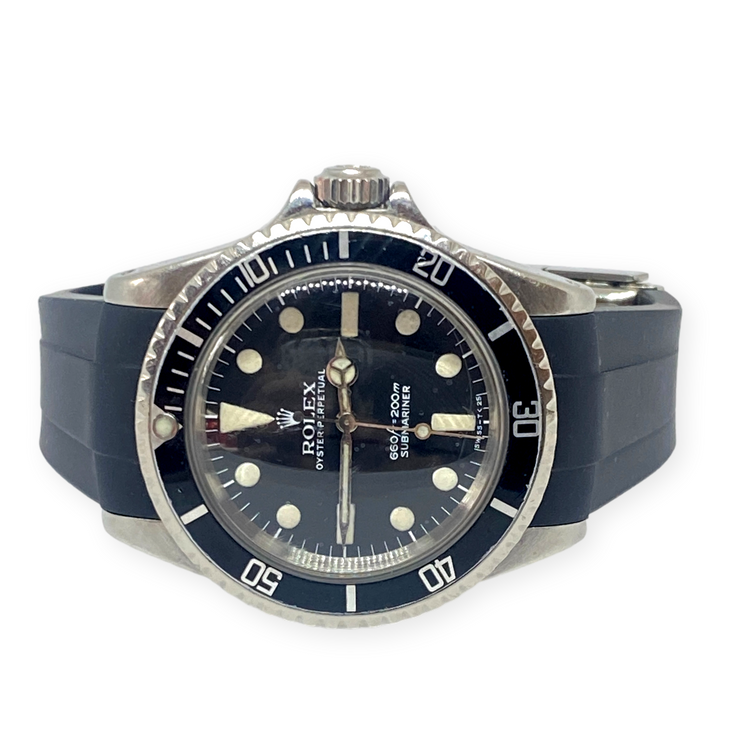 Rolex Submariner 1969 Oyster Perpetual Black Swiss-T 25 Dial 40mm Pre-Owned