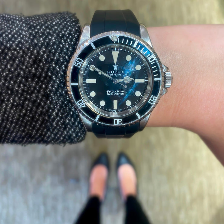 Rolex Submariner 1969 Oyster Perpetual Black Swiss-T 25 Dial 40mm Pre-Owned