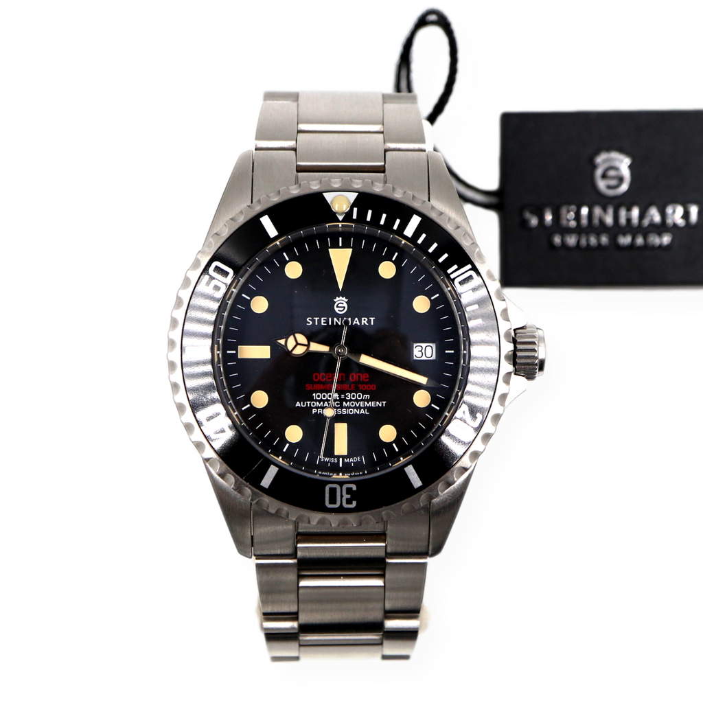 Vintage Diver Steinhart Ocean One Vintage Red New Steinhart