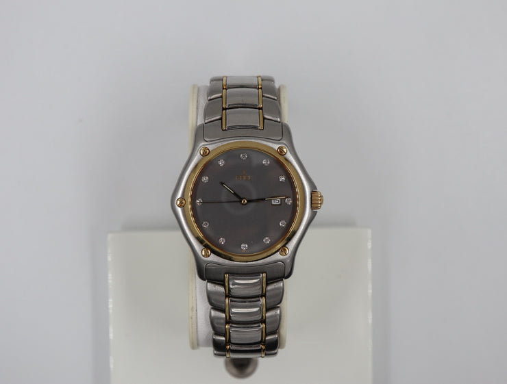 Pre-Owned Ebel Grey 1990's Quartz Date 33mm Pre-Owned