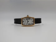 Tank Faberge Cartier Tonneau Shape on Strap "Paris" Pre-Owned