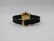 Tank Faberge Cartier Tonneau Shape on Strap "Paris" Pre-Owned