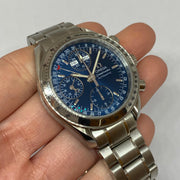 Omega Speedmaster 2011 Chronograph & Blue Dial 39mm Pre-Owned